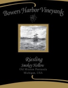 Bowers Harbor Vineyards Smokey Hollow Riesling 2013  Front Label