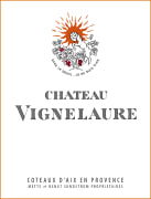 Chateau Vignelaure Coteaux d'Aix en Provence Rose 2022  Front Label