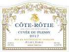 Julien Barge Cote Rotie Cuvee du Plessy 2017  Front Label
