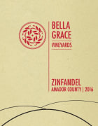 Bella Grace Estate Zinfandel 2016  Front Label