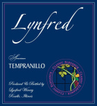 Lynfred Winery Tempranillo 2015  Front Label