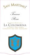 La Colombina San Martino Rosso 2012  Front Label