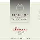 Kingston Family Vineyards Alazan Pinot Noir 2016  Front Label