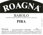 Roagna Barolo Pira 2008  Front Label