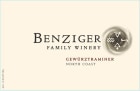 Benziger North Coast Gewurztraminer 2016  Front Label