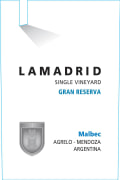 Lamadrid Single Vineyard Malbec Gran Reserva 2016  Front Label