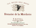 Domaine de la Mordoree Tavel Reine des Bois Rose 2021  Front Label