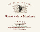 Domaine de la Mordoree Tavel La Reine des Bois Rose 2021  Front Label