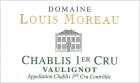 Domaine Louis Moreau Chablis Vaulignot Premier Cru 2017  Front Label