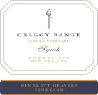 Craggy Range Winery Gimblett Gravels Vineyard Syrah (1.5 Liter Magnum) 2002  Front Label