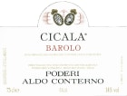 Aldo Conterno Barolo Cicala 1998  Front Label