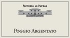 Fattoria Le Pupille Poggio Argentato 2019  Front Label