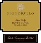 Signorello Hope's Cuvee Chardonnay 2019  Front Label