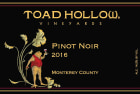 Toad Hollow Monterey Pinot Noir 2016 Front Label