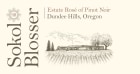 Sokol Blosser Dundee Hills Estate Rose Of Pinot Noir 2020  Front Label