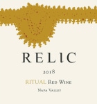 Relic Wine Cellars Ritual 2018  Front Label