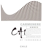 TerraNoble CA1 Andes Carmenere 2015  Front Label