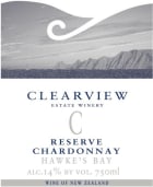 Clearview Estate Winery Reserve Chardonnay 2016  Front Label