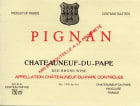 Chateau Rayas Pignan Chateauneuf-du-Pape 2010  Front Label