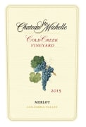 Chateau Ste. Michelle Cold Creek Vineyard Merlot 2015  Front Label