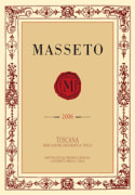 Ornellaia Masseto 2006  Front Label