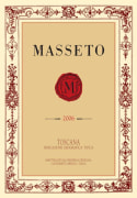 Ornellaia Masseto 2006  Front Label