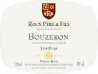 Domaine Roux Pere & Fils Bouzeron Les Fias 2019  Front Label