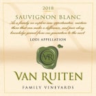 Van Ruiten Pinot Grigio 2018  Front Label