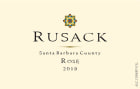 Rusack Rose 2019  Front Label