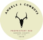 Angels & Cowboys Proprietary Red 2020  Front Label
