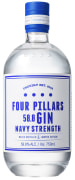 Four Pillars Navy Strength Gin  Front Bottle Shot