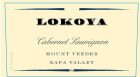 Lokoya Mt. Veeder Cabernet Sauvignon (3 Liter Bottle - Wrinkled Label) 2001  Front Label