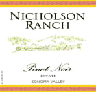 Nicholson Ranch Estate Pinot Noir 2011  Front Label