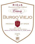 Burgo Viejo Rioja Crianza 2014 Front Label