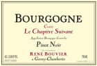 Rene Bouvier Bourgogne Rouge Cuvee Chapitre Suivant 2016 Front Label