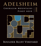 Adelsheim Boulder Bluff Vineyard Pinot Noir 2019  Front Label