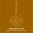 Villa Rosa Moscato d'Asti 2021  Front Label