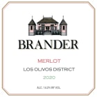 Brander Merlot 2020  Front Label