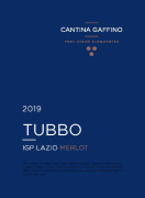 Cantina Gaffino Lazio Merlot Tubbo 2019  Front Label