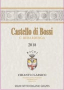 Castello di Bossi Chianti Classico (375ML half-bottle) 2018  Front Label