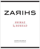 Borsao Zarihs Shiraz 2017  Front Label