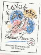 Lang & Reed Cabernet Franc 2017  Front Label