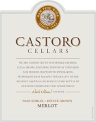 Castoro Cellars Merlot 2015  Front Label