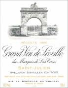 Chateau Leoville Las Cases  1990  Front Label