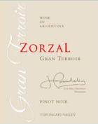 Zorzal Gran Terroir Pinot Noir 2019  Front Label