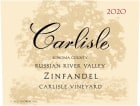 Carlisle Carlisle Vineyard Zinfandel 2020  Front Label