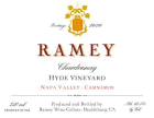 Ramey Hyde Vineyard Chardonnay 2020  Front Label