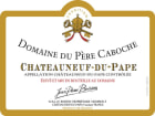 Domaine du Pere Caboche Chateauneuf-du-Pape Blanc 2021  Front Label