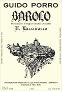 Guido Porro Vigna Lazzairasco Barolo 2018  Front Label