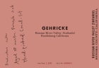 Gehricke Zinfandel 2021  Front Label